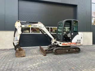 Bobcat 331 minigraver/graafmachine