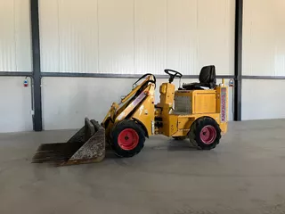 Knikmops 90 minishovel/shovel