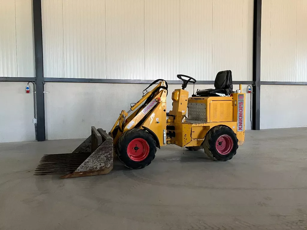 Knikmops 90 minishovel/shovel