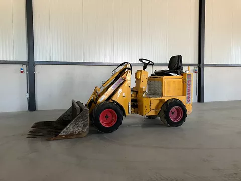 Knikmops 90 minishovel/shovel