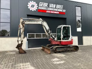 Takeuchi TB80FR midigraver/graafmachine