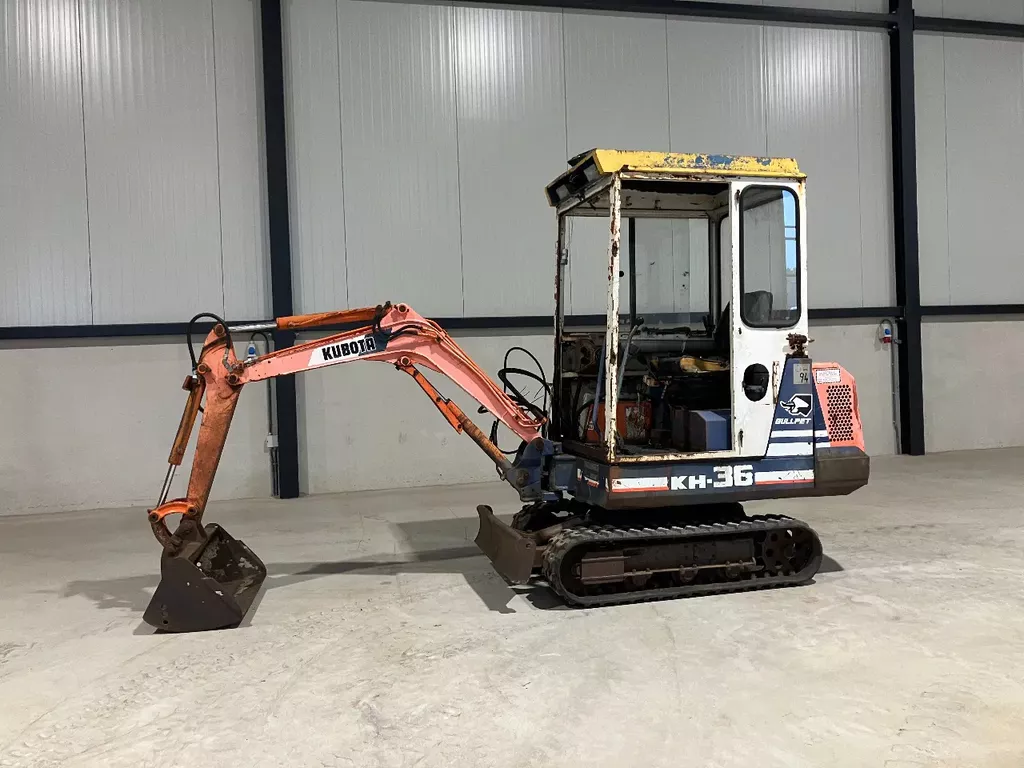 te koop kubota kh-36 minigraver/graafmachine