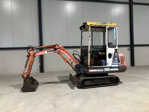 te koop kubota kh-36 minigraver/graafmachine