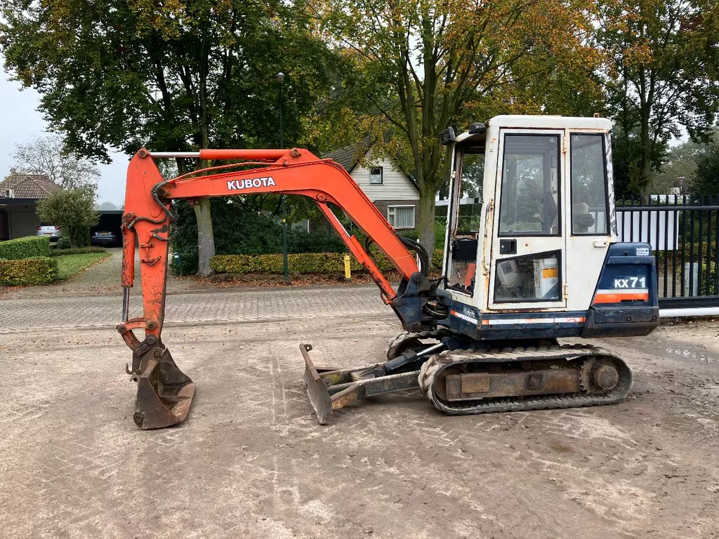 te koop kubota kx-71 minigraver/graafmachine