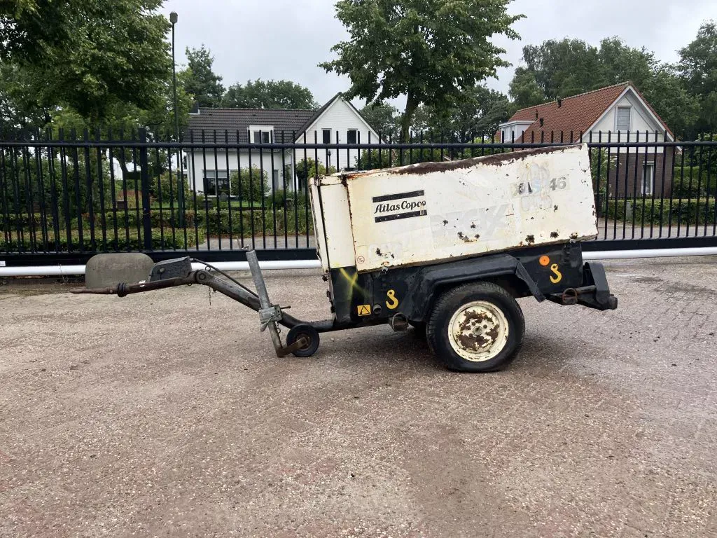 te koop atlas copco mobiele compressor