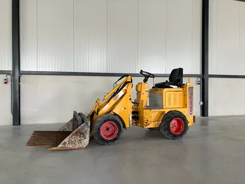 Knikmops 90 minishovel/shovel