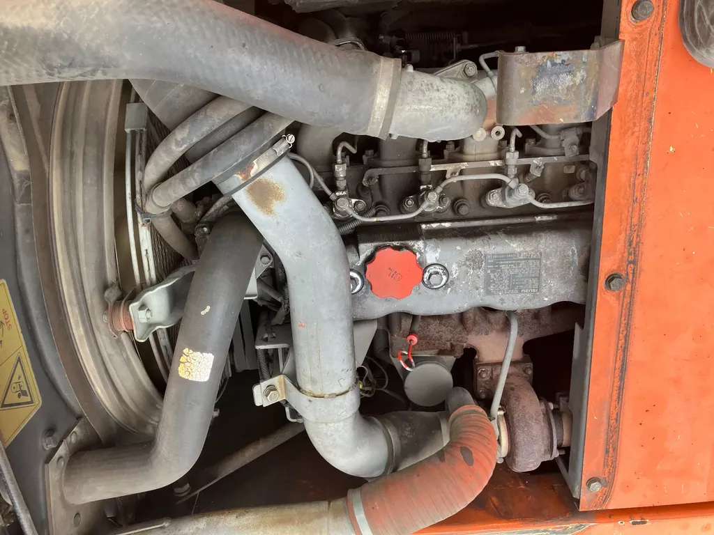 Hitachi ZX130W mobiele kraan/graafmachine Hitachi ZX130W mobiele kraan/graafmachine