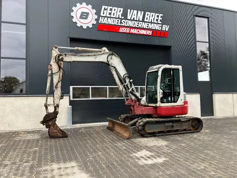 Takeuchi TB80FR midigraver/graafmachine
