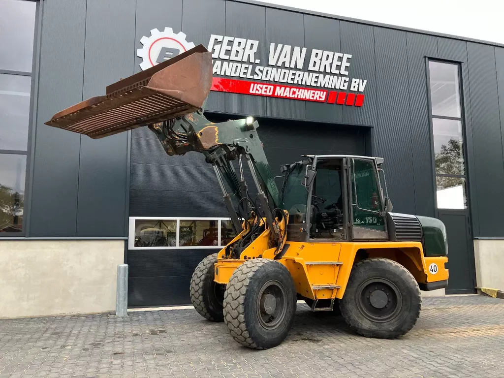 Ahlmann AZ150 shovel/wiellader Ahlmann AZ150 shovel/wiellader