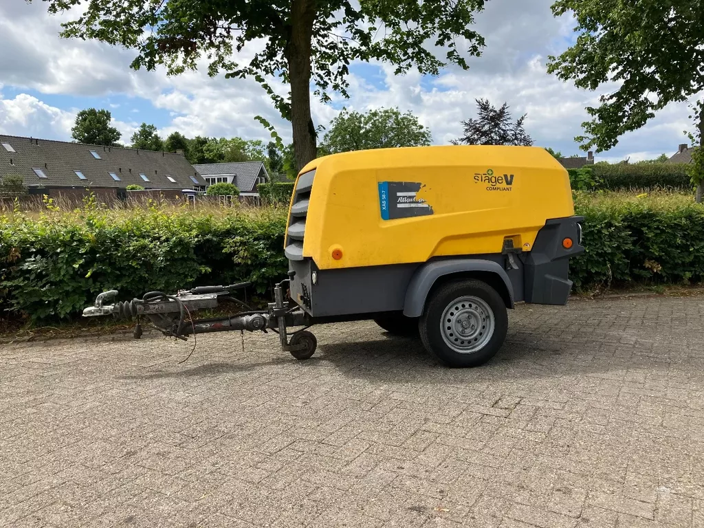 te koop atlas copco Xas58-7 mobiele compressor