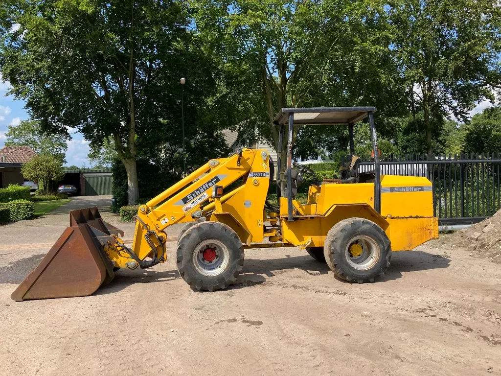 te koop schaffer 550TS telescoop shovel