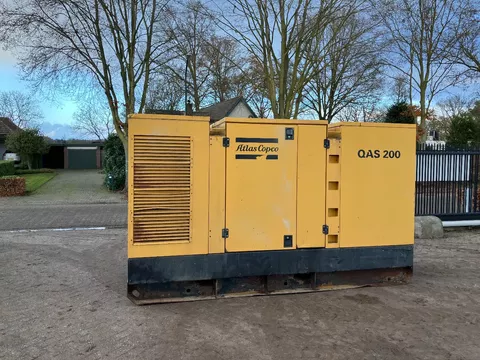 te koop atlas copco Qas200 aggregaat/generator