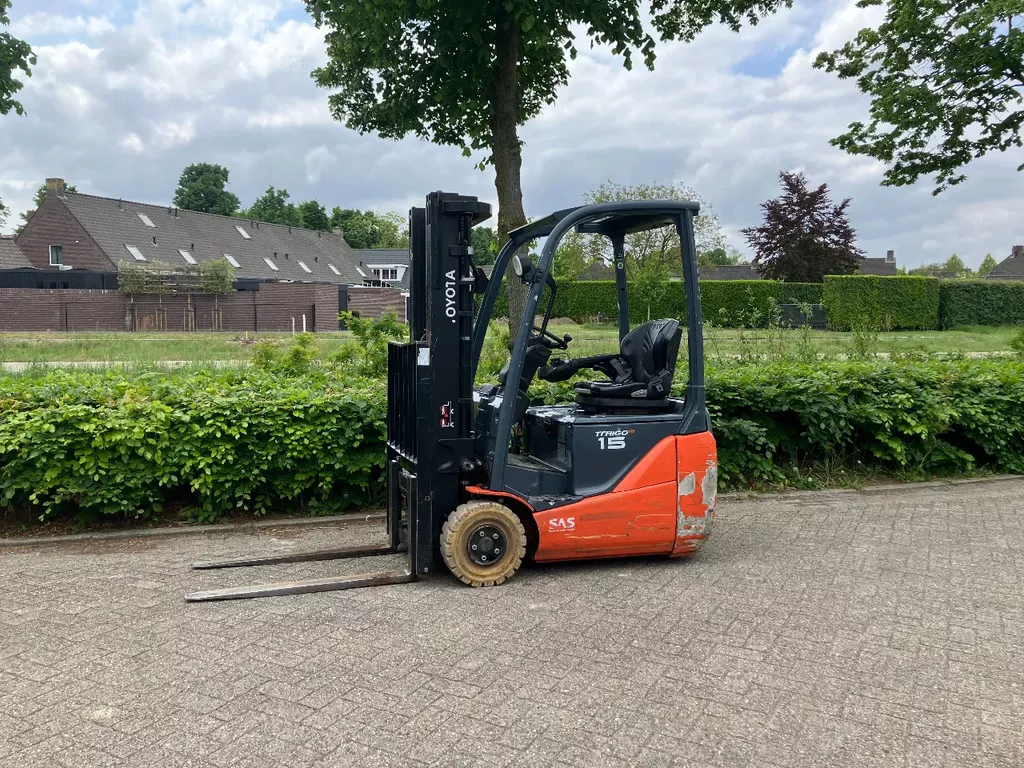 Toyota elektrische heftruck 8FBE15T