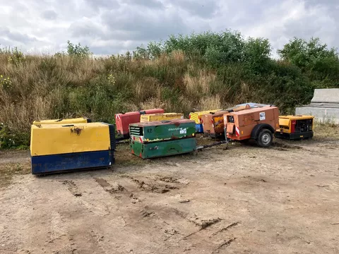 partij compressor/lasaggregaat enz